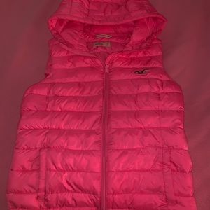 Hollister puffer vest